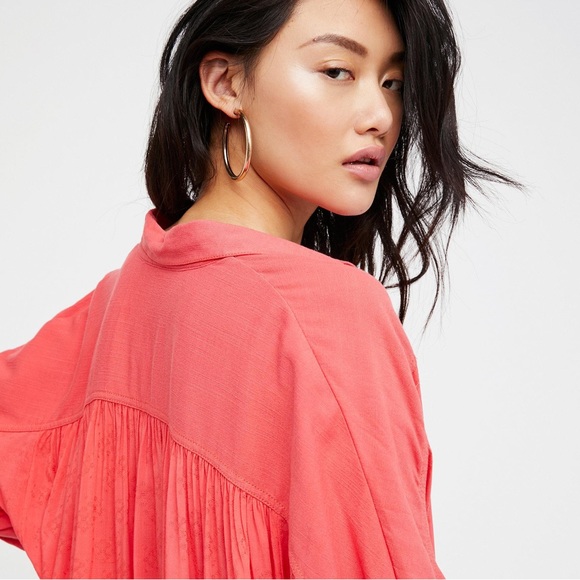 Free People Lovely Day Button Down - Picture 1 of 9